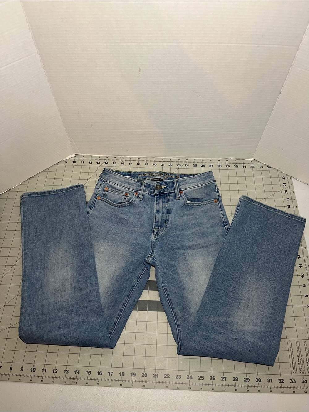 American Eagle Outfitters Light Blue Straight Jeans